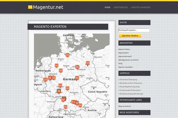 magentur.net site used Germaniumify