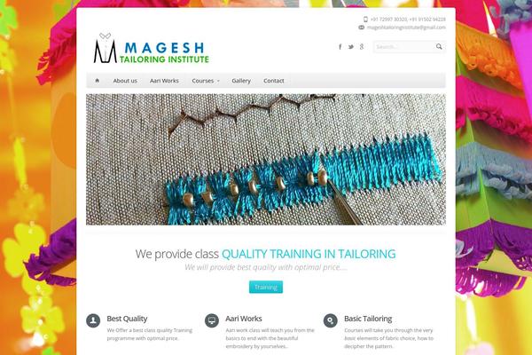 Astra theme site design template sample