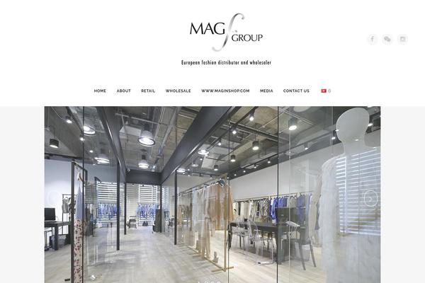 Bridge theme site design template sample