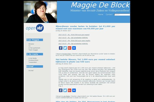 maggiedeblock.be site used Maggie-2012