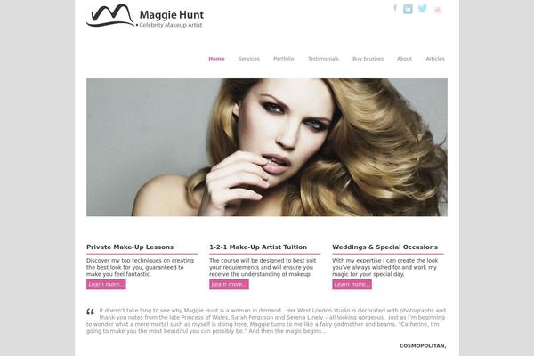 maggiehunt.com site used Maggiehunt
