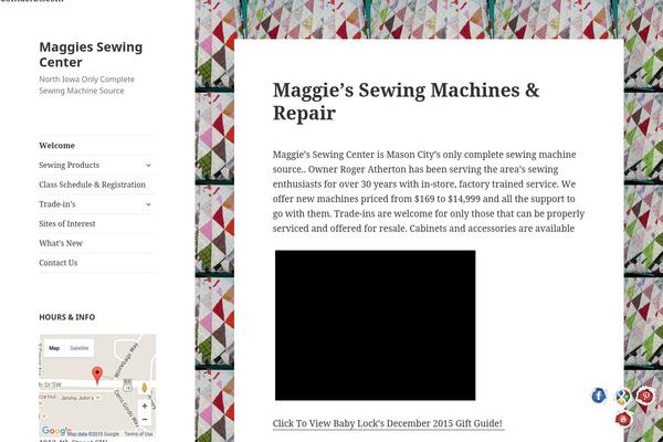 Site using Floating Social Media Icon plugin
