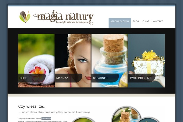 magia-natury.pl site used Incantationpro