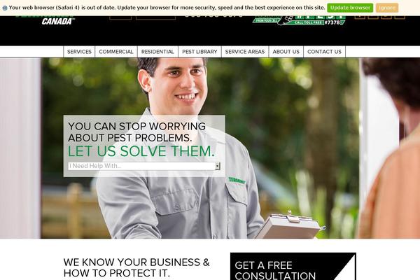 magicalpest.ca site used Magicalpestcontrol