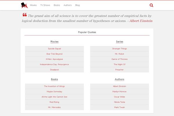 magicalquote.com site used Magicalquote
