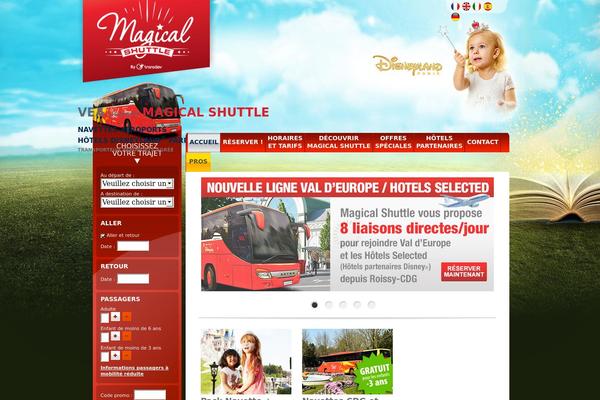 magicalshuttle.fr site used Bones-cua-4booking