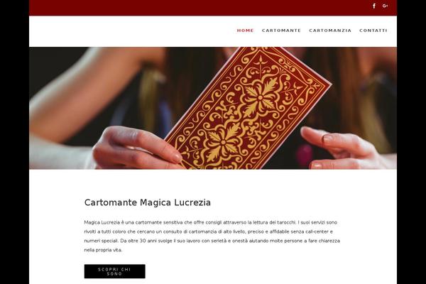 magicalucrezia.com site used Singularity