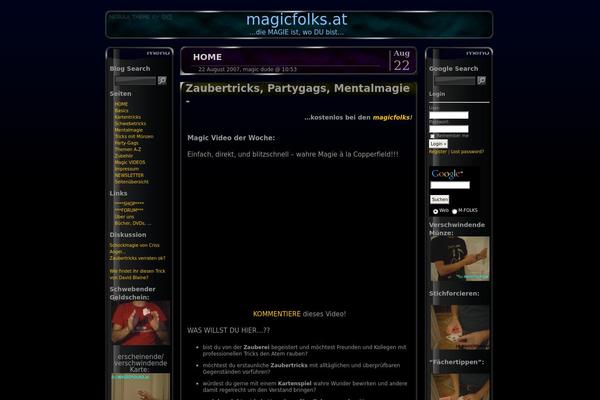 magicfolks.at site used Nebula-10