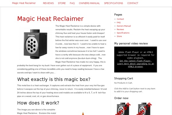 magicheatreclaimer.com site used Sensational