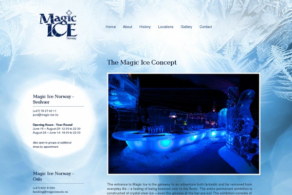 magicice.no site used Magicice