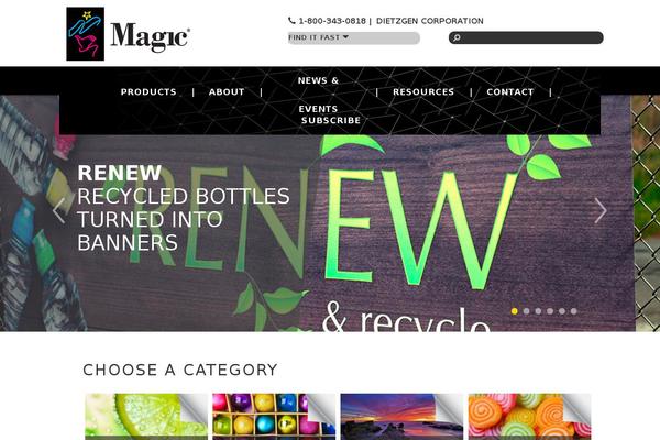 magicinkjet.com site used Coverismagic