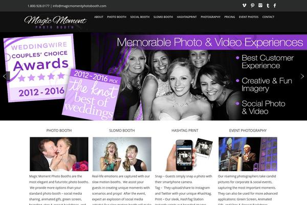 magicmomentphotobooth theme websites examples