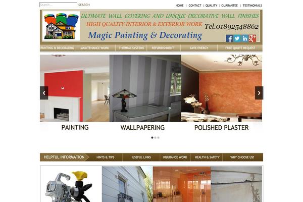 magicpaintingdecorating.com site used Magic
