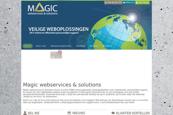 magicservices.nl site used Magicservices3