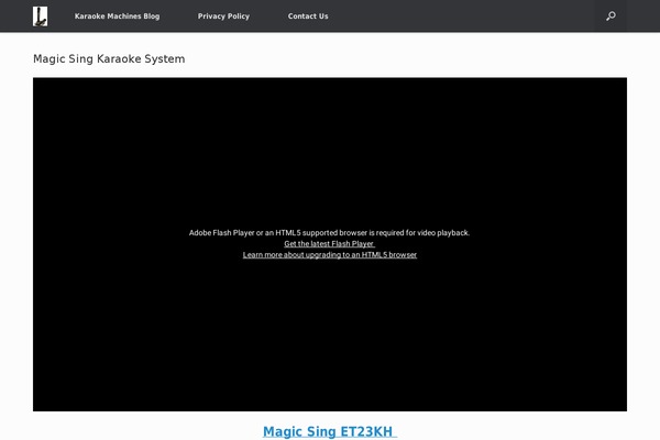 Vantage theme site design template sample