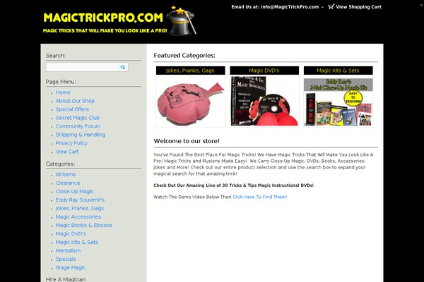 magictrickpro.com site used Mk4