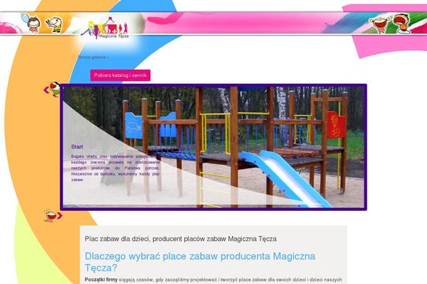 magicznatecza.pl site used Magiczna-tecza