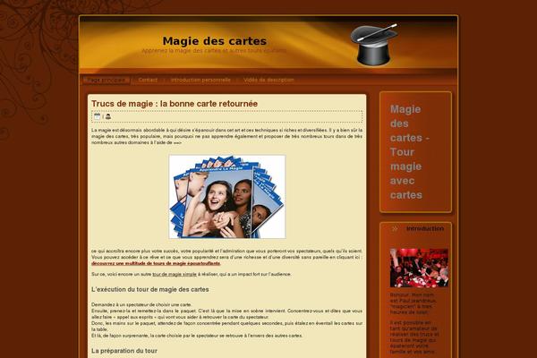 magiedescartes.com site used Magie-des-cartes