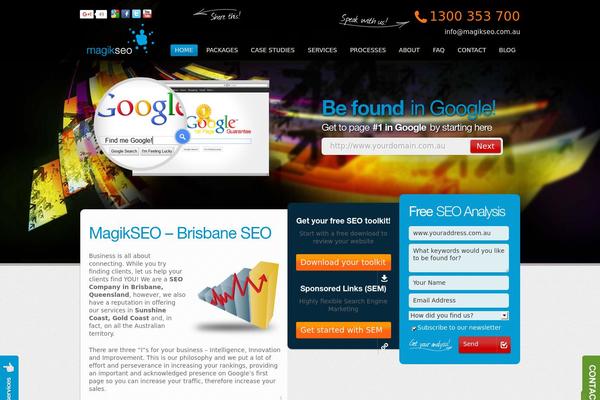 magikseo.com.au site used Magikseo