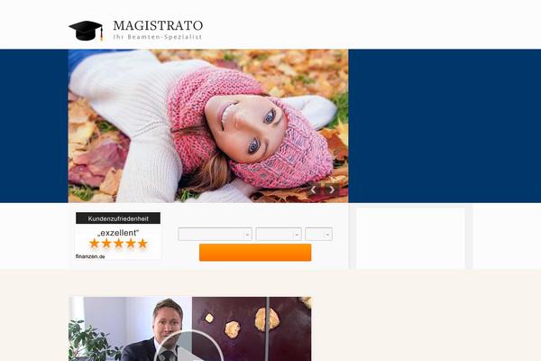 magistrato.de site used Magistrato