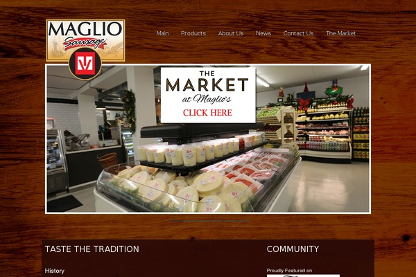 magliofoods.com site used Theme1842