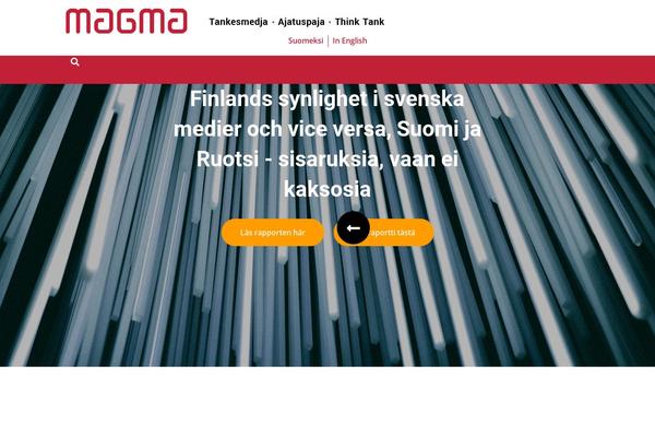 Magma theme site design template sample