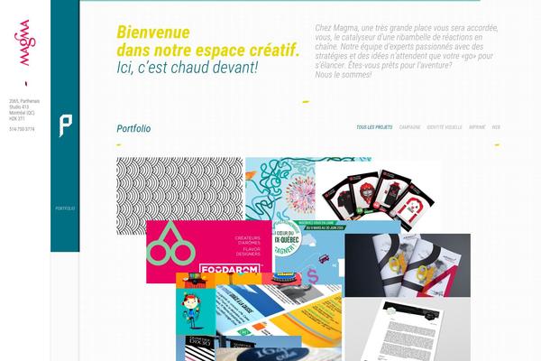 magmadesign.ca site used Magmafourteen