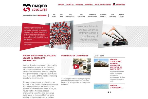 magmastructures.com site used Magma_theme