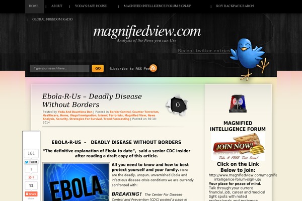 magnifiedview.com site used Blackpower