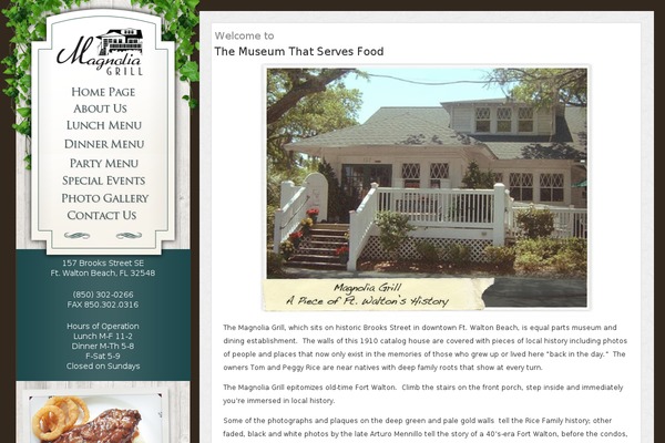 magnoliagrillfwb.com site used Magnoliagrill_holo