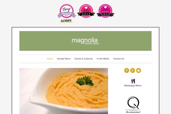 magnoliahk.com site used Daily Dish Pro