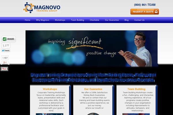 magnovo.com site used Magnovo