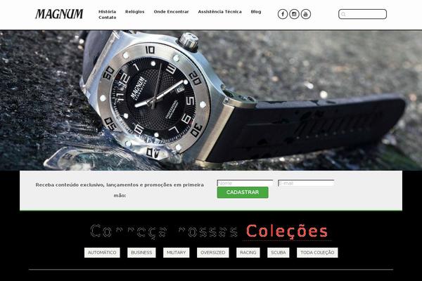 Magnum theme site design template sample