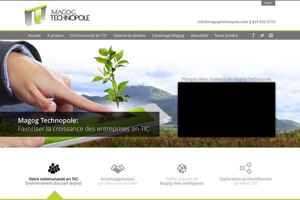 magogtechnopole.com site used Magog-technopole