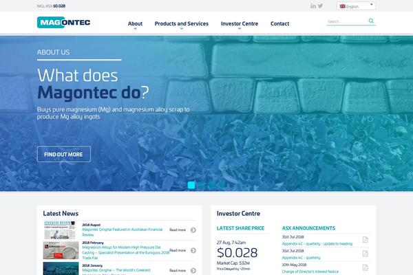 magontec.com site used Magontec