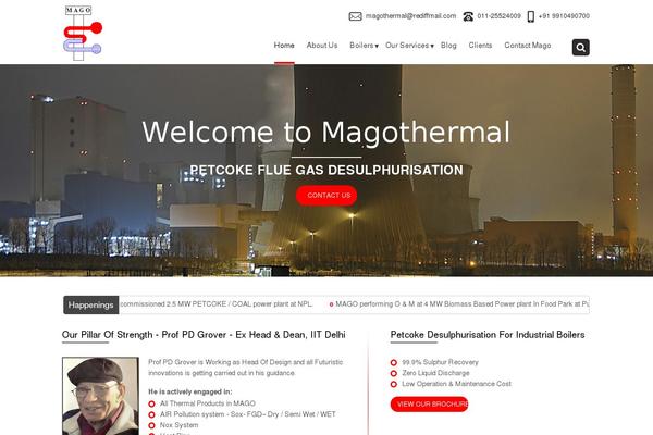 magothermal.com site used Industrio-child