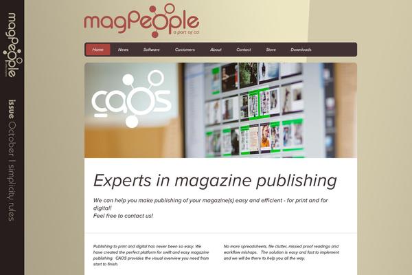 magpeople.com site used Organic_portfolio_white_new
