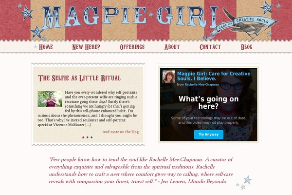 magpie-girl.com site used Magpie2014c