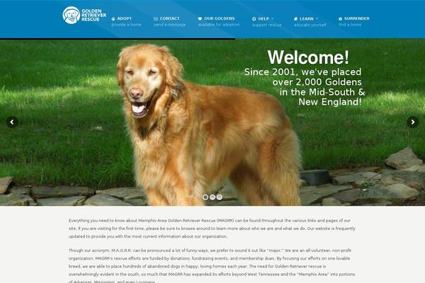 Karma theme site design template sample