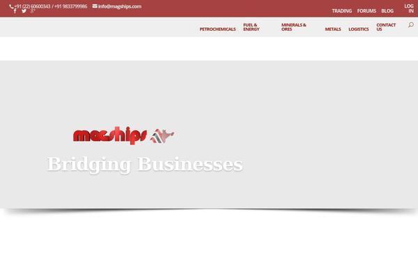 Site using Ditty News Ticker plugin