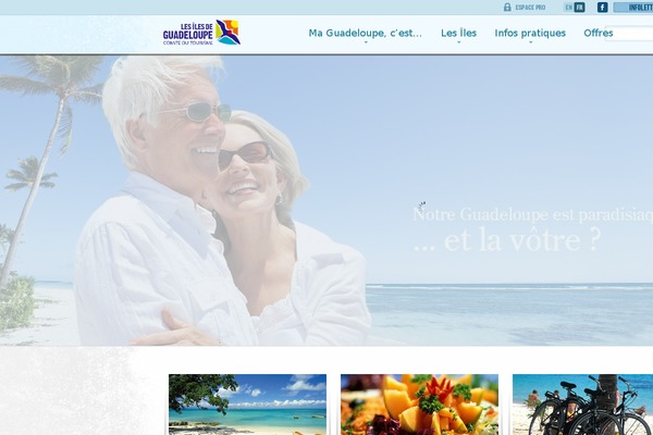 maguadeloupe.ca site used Guadeloupe