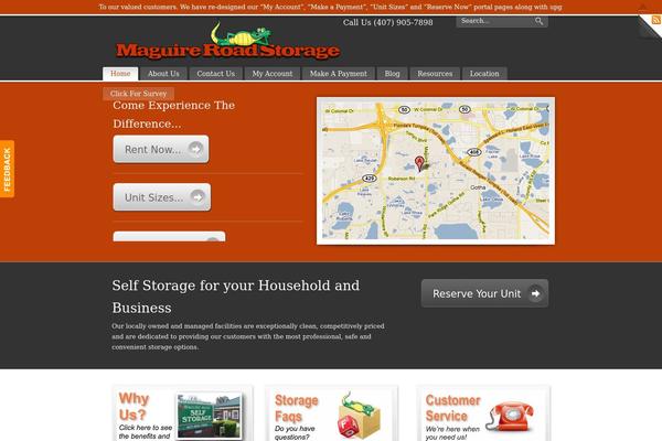 maguireroadstorage.com site used PureVISION