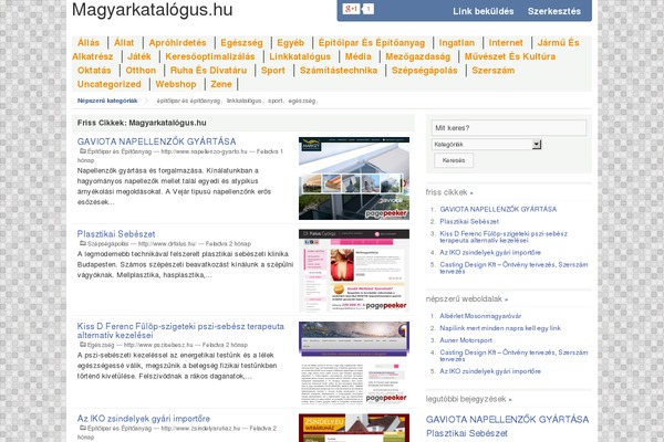 magyarkatalogus.hu site used Wpclassifieds-3