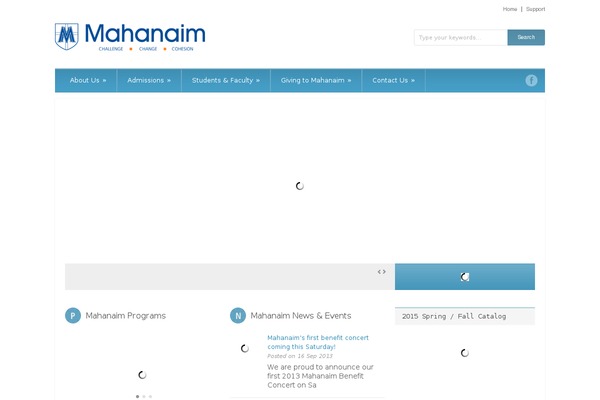 mahanaim.com site used Grand College