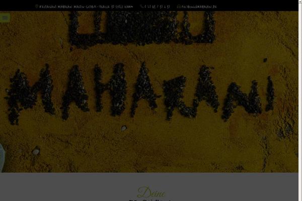 maharani theme websites examples