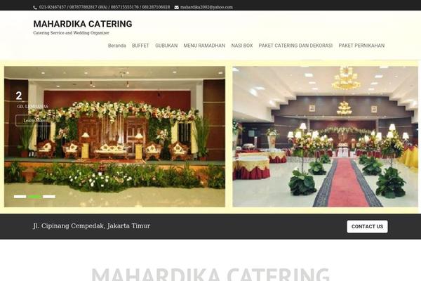 Twenty Ten theme site design template sample