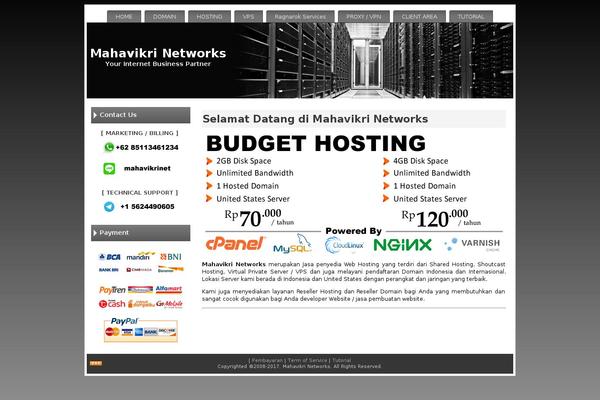 mahavikri.net site used Indokvm2013