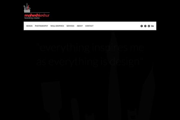 Studiofolio theme site design template sample