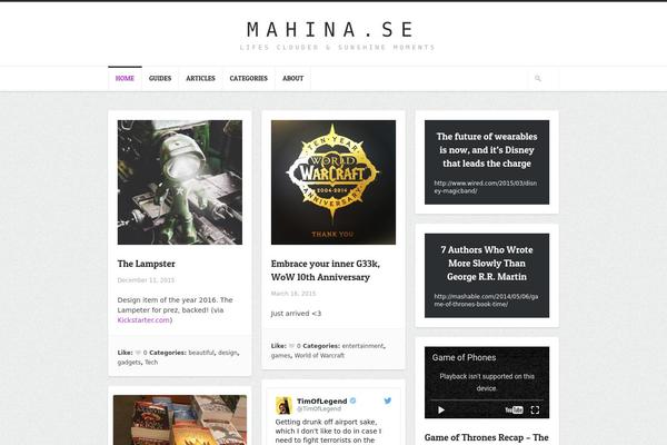 mahina.se site used Hoarder-child