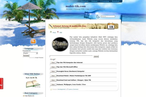 mahir-tik.com site used Beach Holiday